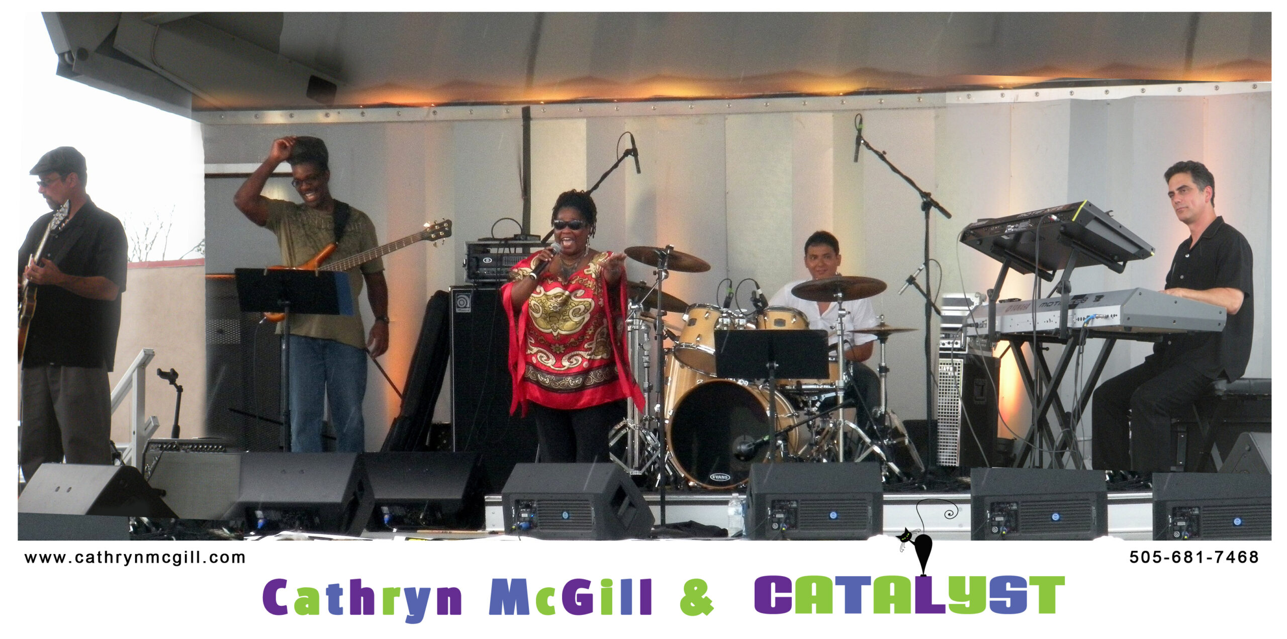 Cathy McGill Band at Central Ave Festival